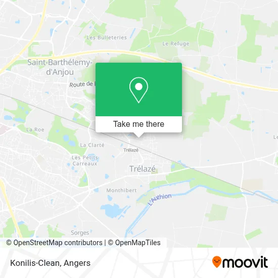 Konilis-Clean map