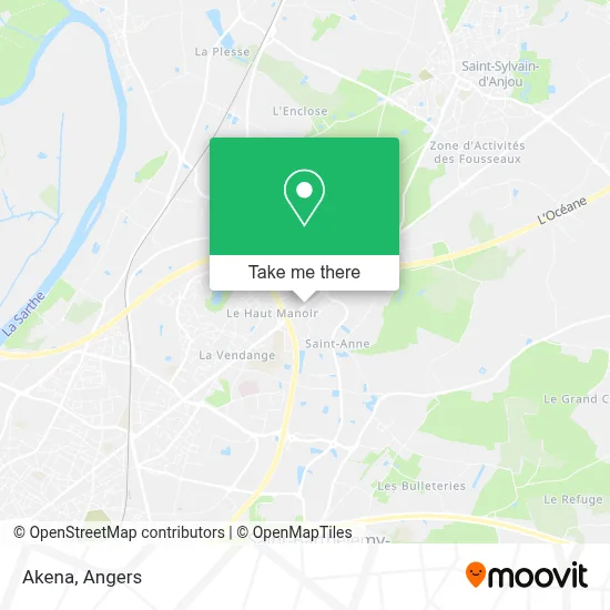 Akena map