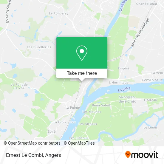 Ernest Le Combi map