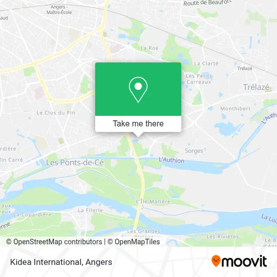 Kidea International map