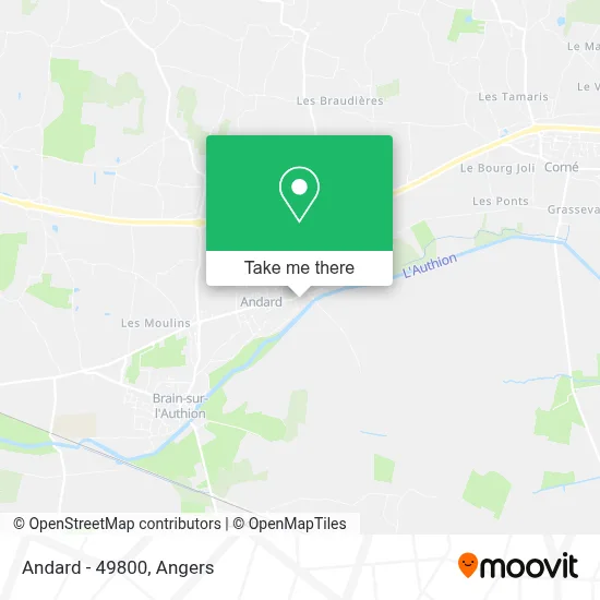 Andard - 49800 map