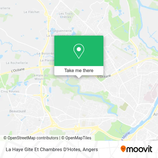 La Haye Gite Et Chambres D'Hotes map