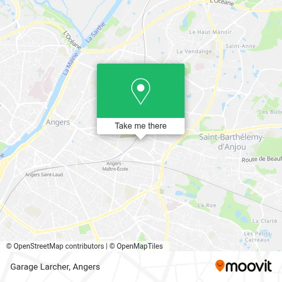 Garage Larcher map