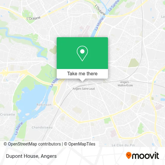 Maison Dupont map