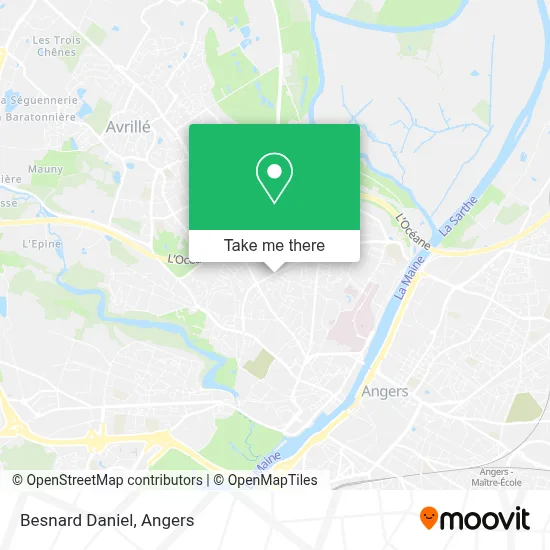 Besnard Daniel map