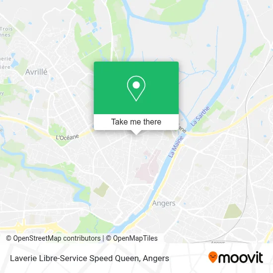 Laverie Libre-Service Speed Queen map