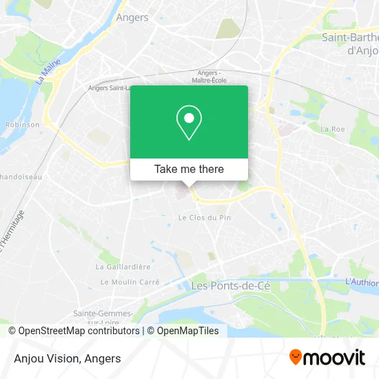Anjou Vision map
