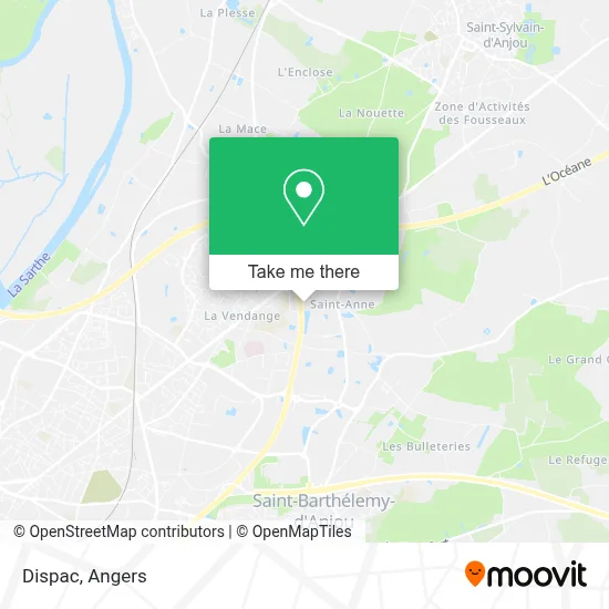 Dispac map