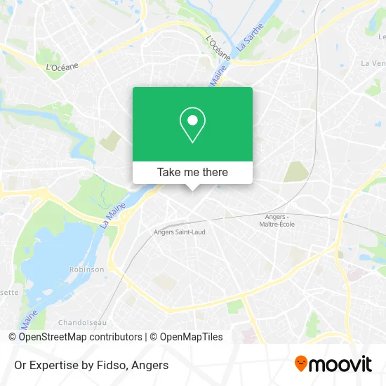 Or Expertise by Fidso map