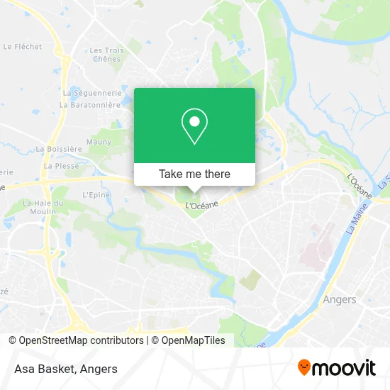 Asa Basket map