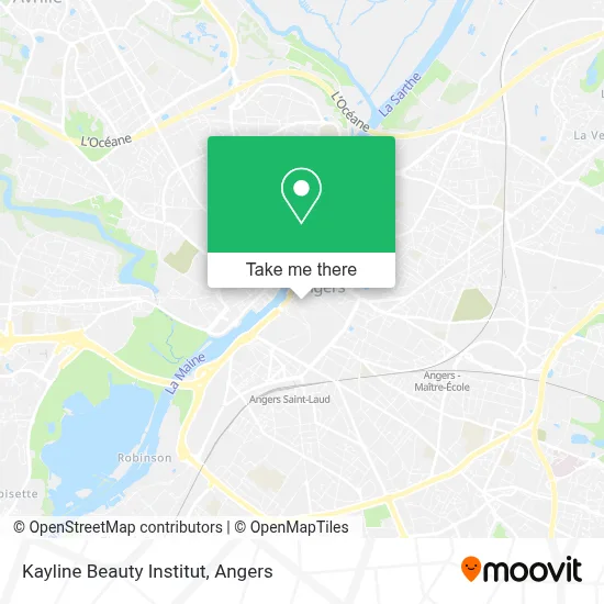 Kayline Beauty Institut map