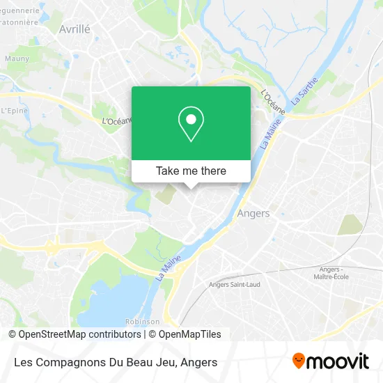 Les Compagnons Du Beau Jeu map