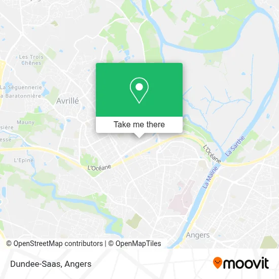 Dundee-Saas map