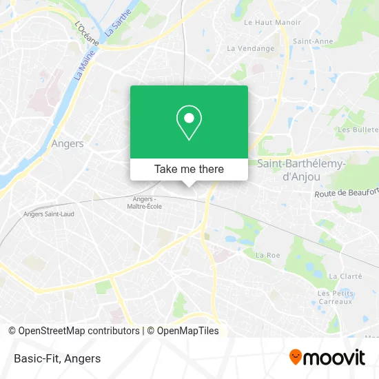 Basic-Fit map