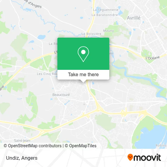 Undiz map