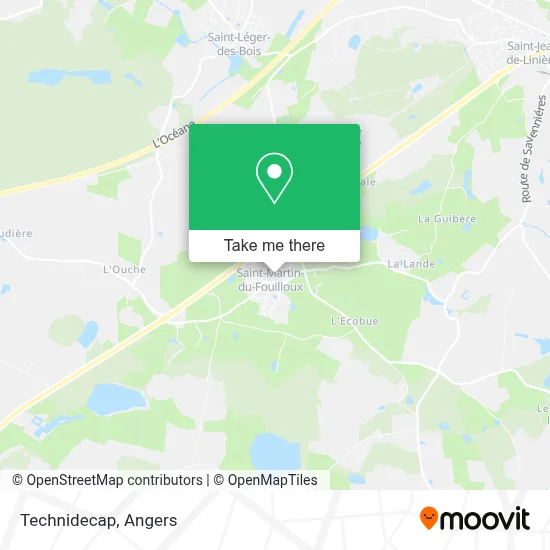 Technidecap map
