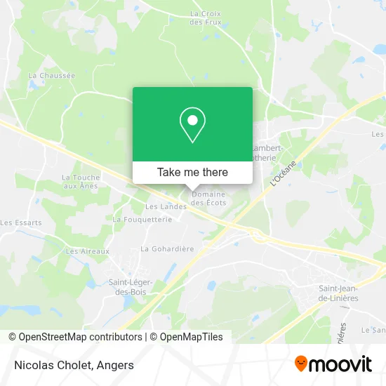 Nicolas Cholet map