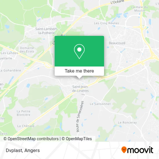 Dvplast map