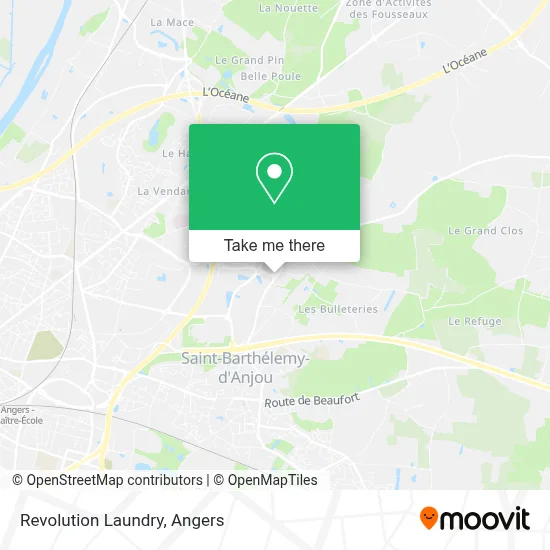 Revolution Laundry map