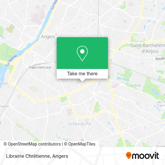 Librairie Chrétienne map