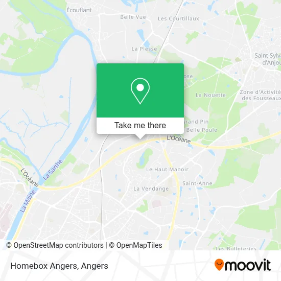 Homebox Angers map