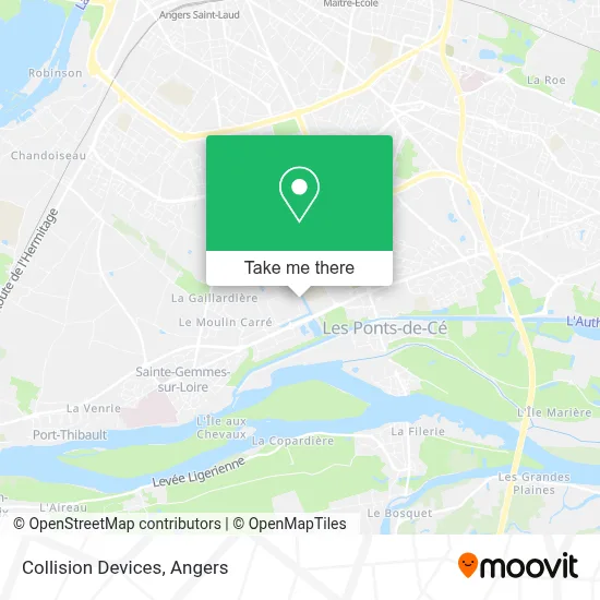 Collision Devices map