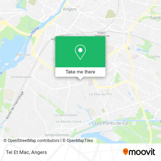 Tel Et Mac map