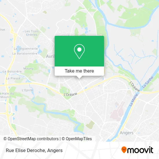 Rue Elise Deroche map