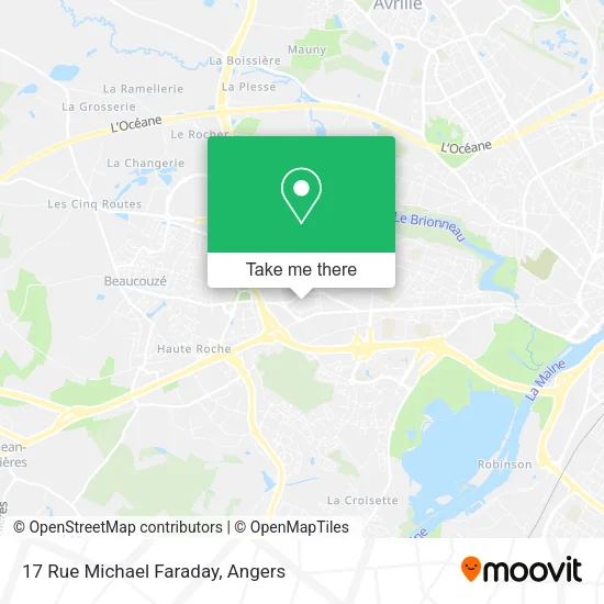 17 Rue Michael Faraday map