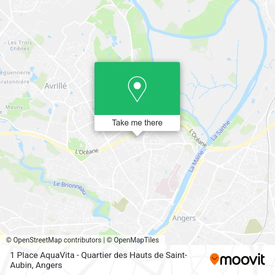 1 Place AquaVita - Quartier des Hauts de Saint-Aubin map