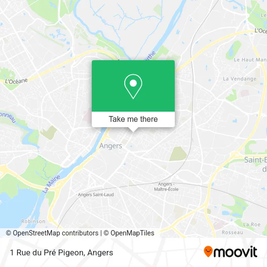 1 Rue du Pré Pigeon map