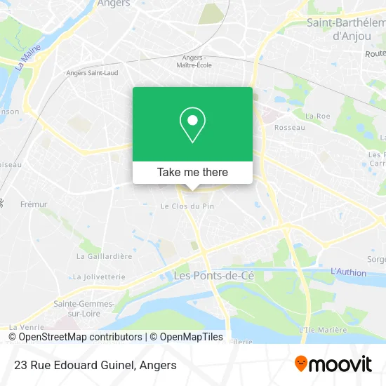 23 Rue Edouard Guinel map