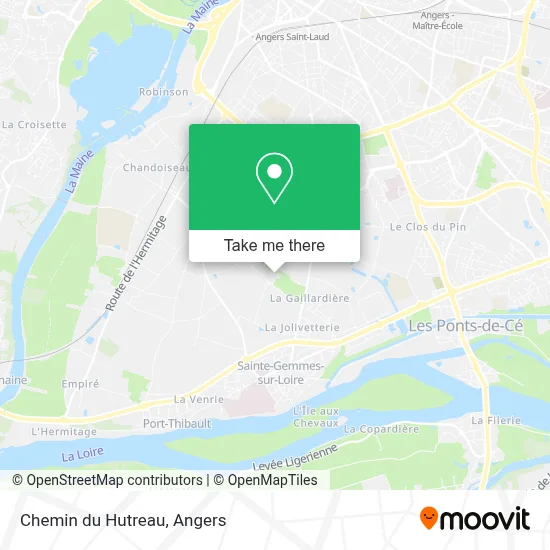 Chemin du Hutreau map