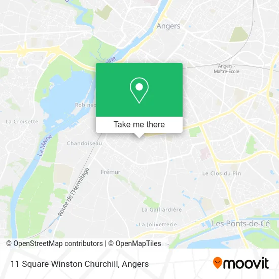 11 Square Winston Churchill map