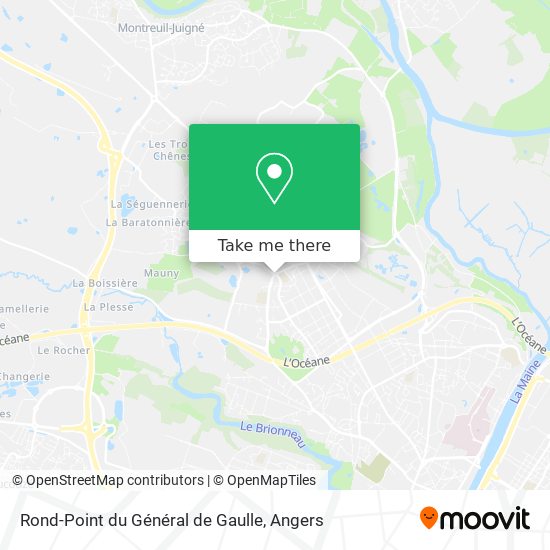 Rond-Point du Général de Gaulle map
