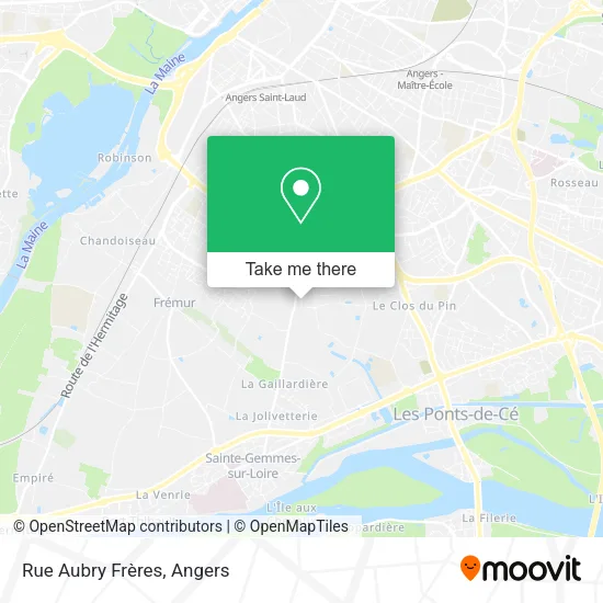 Rue Aubry Frères map