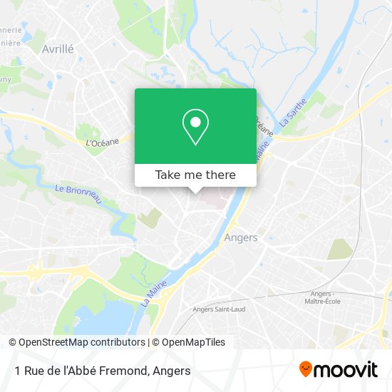 1 Rue de l'Abbé Fremond map