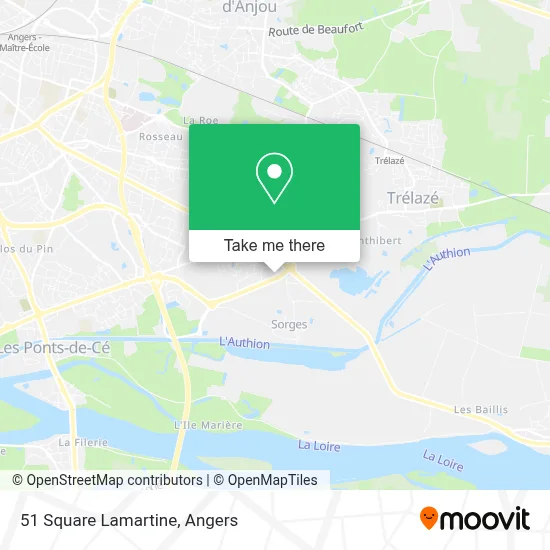 51 Square Lamartine map