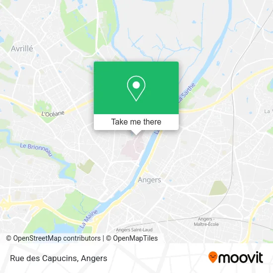 Rue des Capucins map