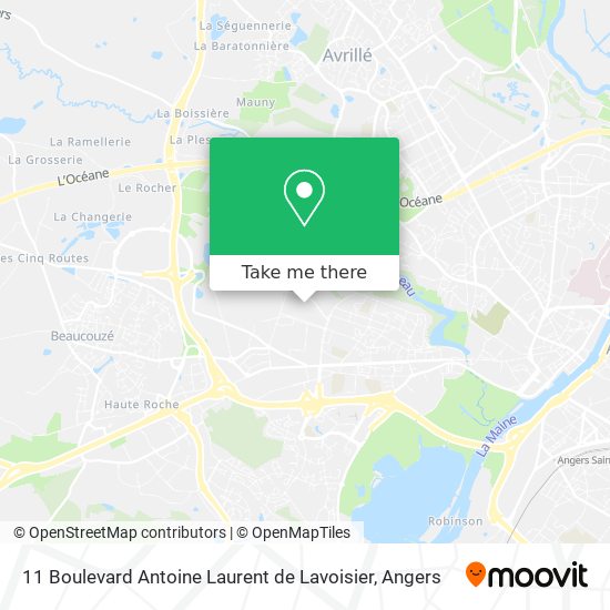 11 Boulevard Antoine Laurent de Lavoisier map