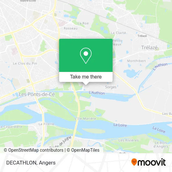 DECATHLON map