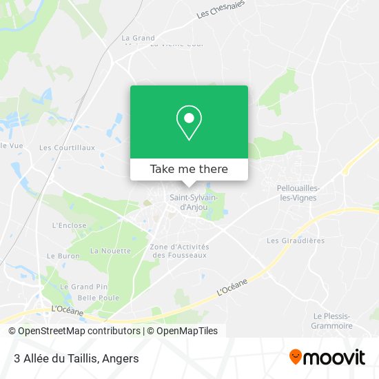 3 Allée du Taillis map