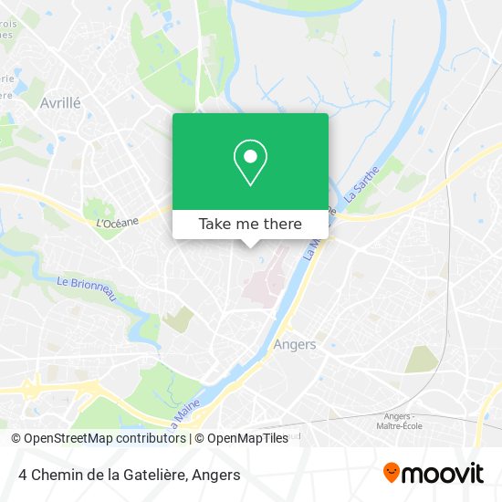 4 Chemin de la Gatelière map