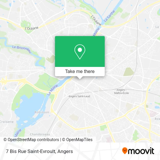 7 Bis Rue Saint-Evroult map