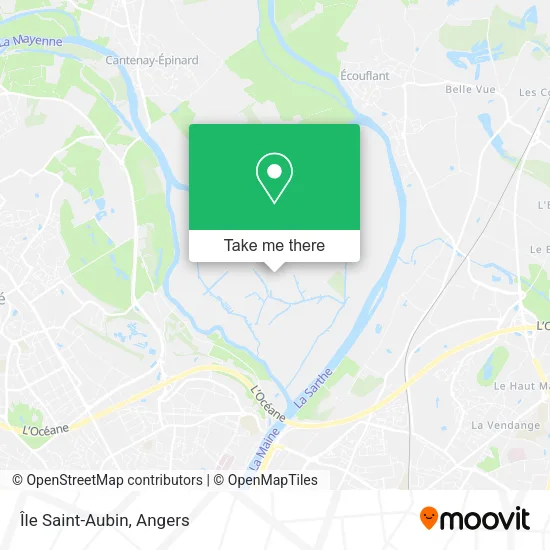 Île Saint-Aubin map