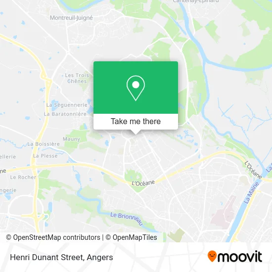 Rue Henri Dunant map