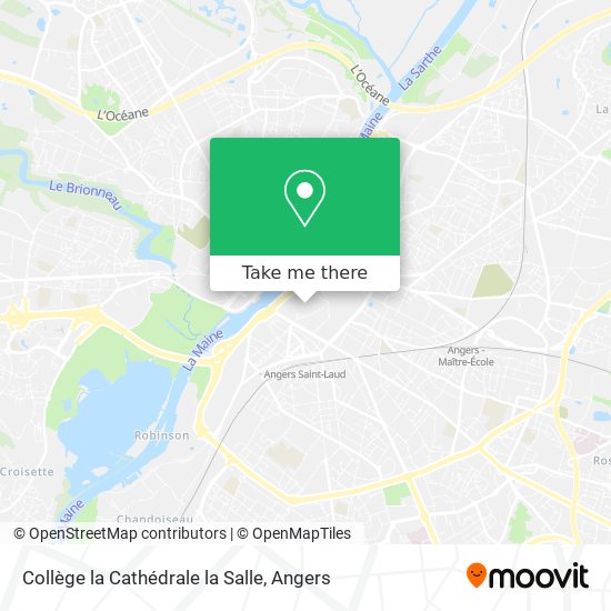 Collège la Cathédrale la Salle map
