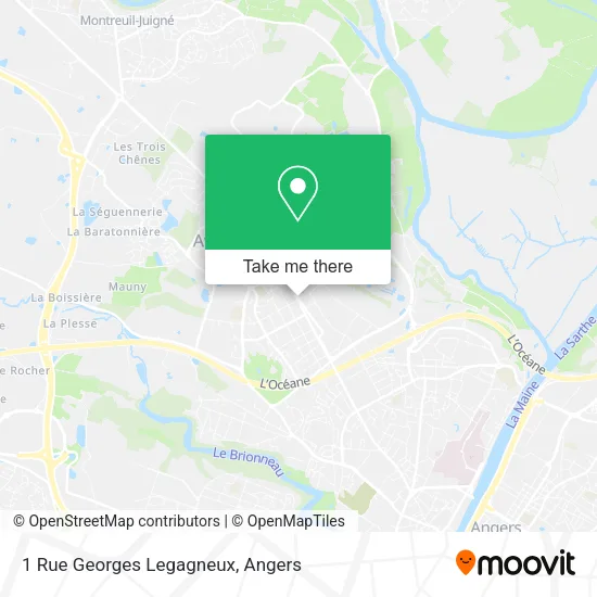 1 Rue Georges Legagneux map