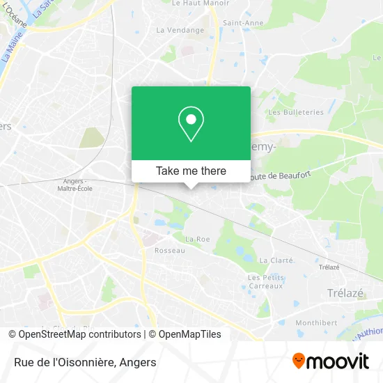 Rue de l'Oisonnière map