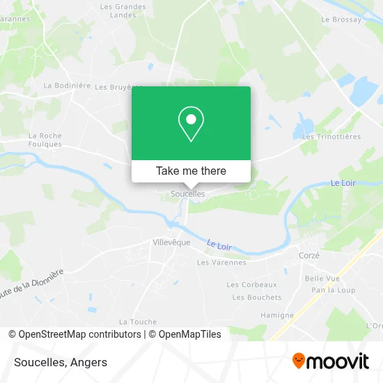 Soucelles map